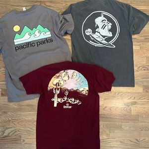 3 men’s tshirts sz M